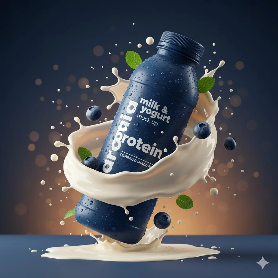 Flux 3 (flux-3.org) prompt example: Cinematic beverage campaign