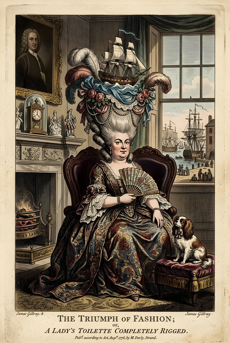 Flux 3 (flux-3.org) prompt example: Vintage British Caricature Satire