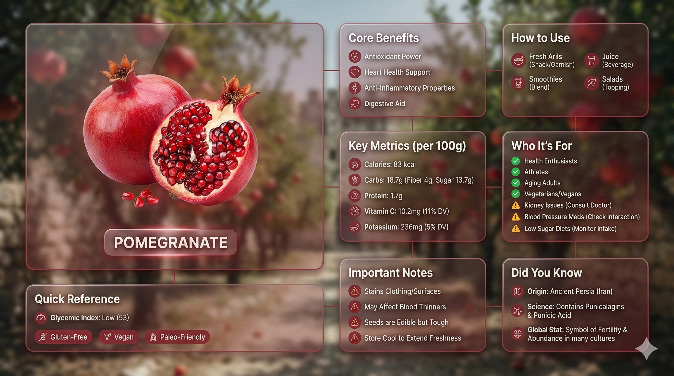 Flux 3 (flux-3.org) prompt example: Premium liquid glass Bento grid product infographic with 8 modules