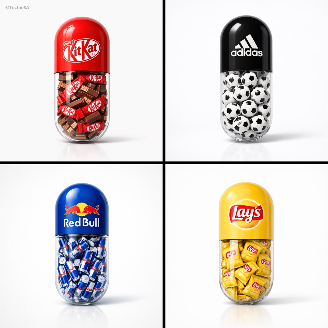 Flux 3 (flux-3.org) prompt example: Brand capsule product poster